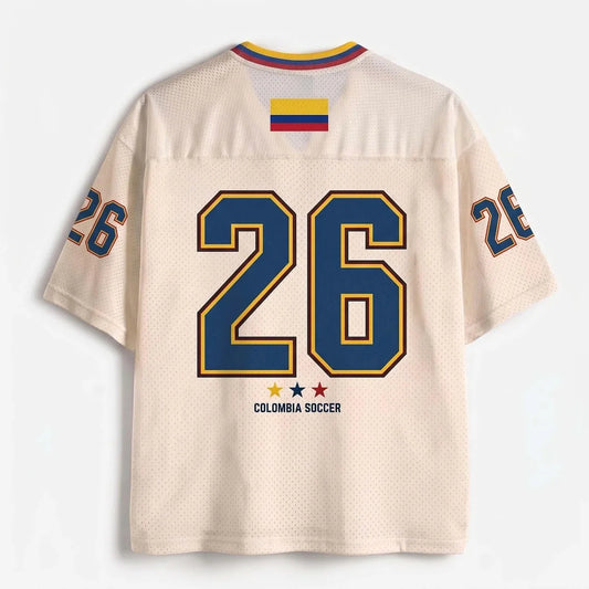 Custom Colombia Soccer Jersey