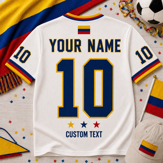 Custom Colombia Soccer Jersey Shirt