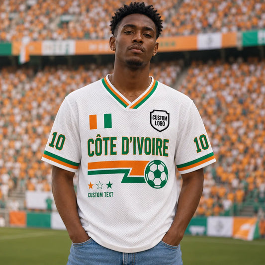 Custom Côte d'Ivoire Soccer Jersey Shirt