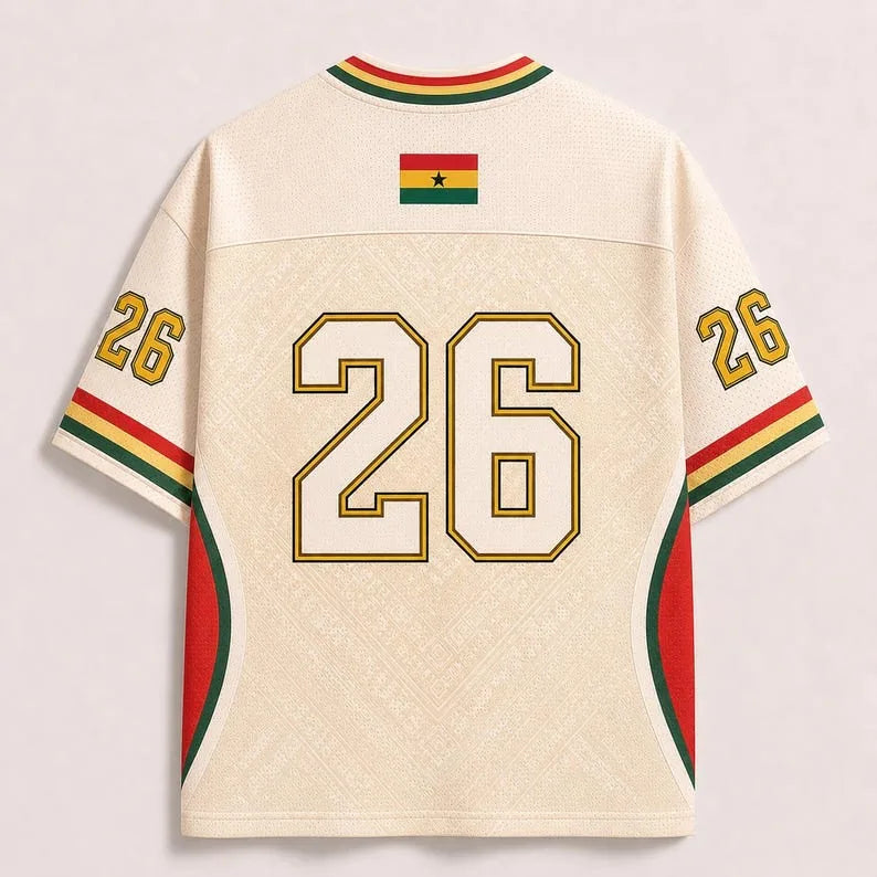 Custom Ghana Soccer Jersey