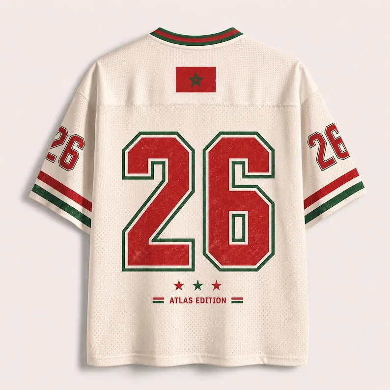 Custom Morocco Soccer Jersey