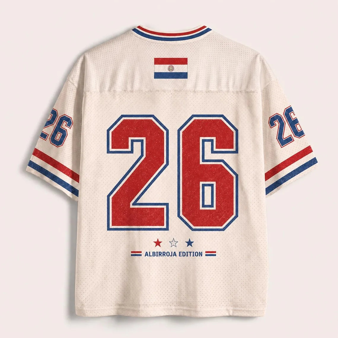 Custom Paraguay Soccer Jersey