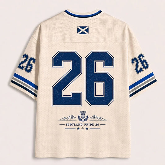 Custom Scotland Soccer Jersey