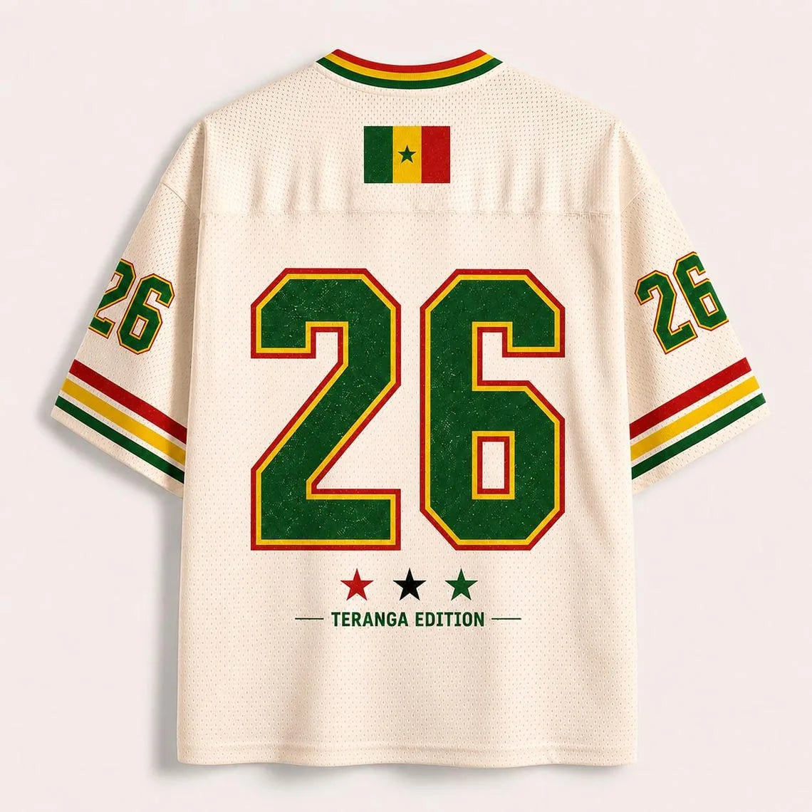 Custom Senegal Soccer Jersey