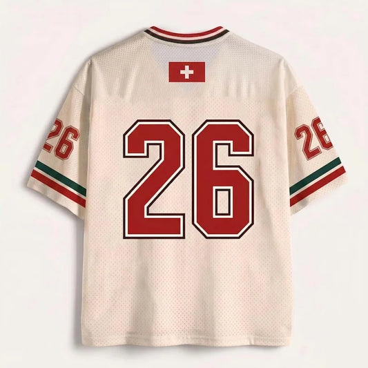 Custom Switzerland Soccer Jersey
