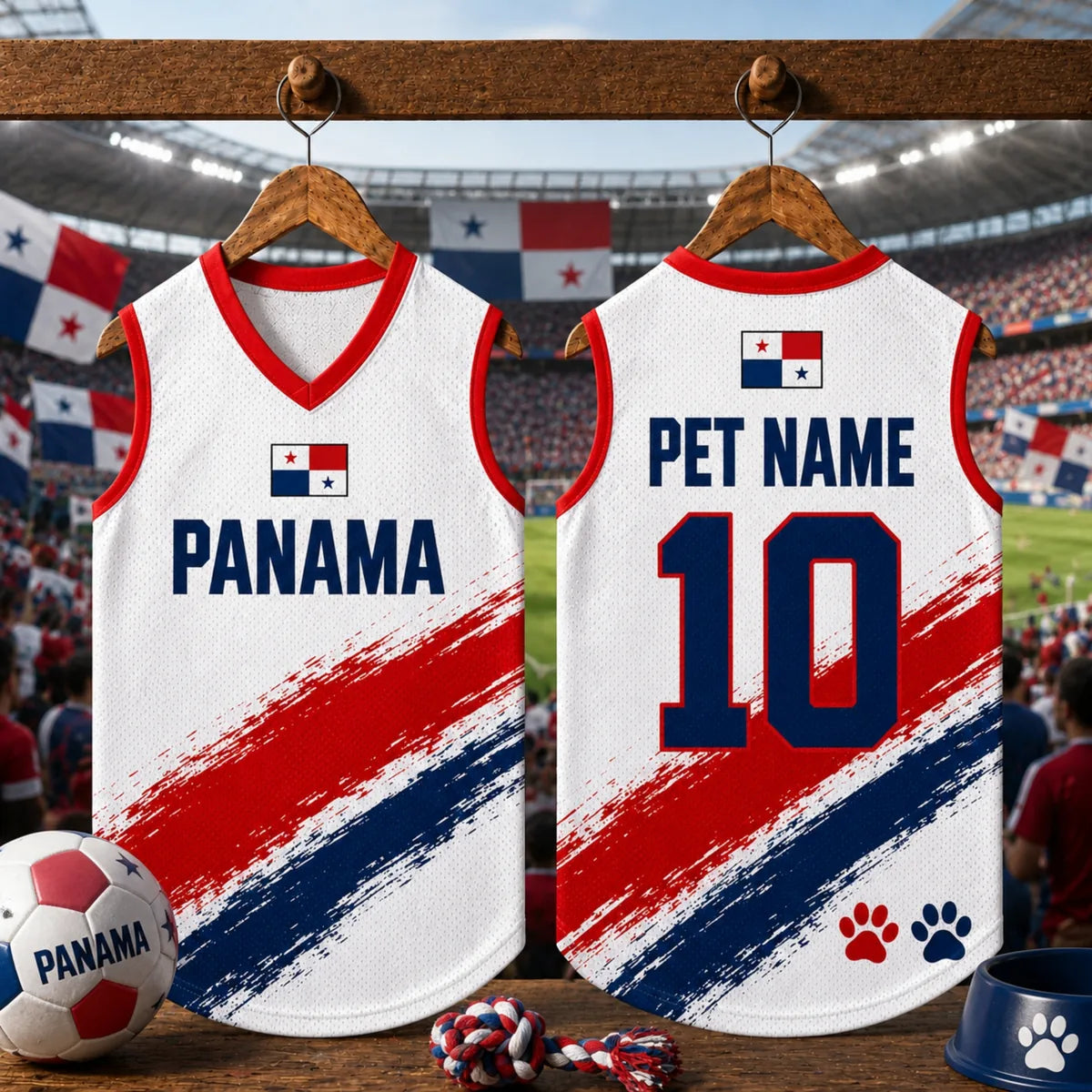 Personalized Panama Pet Soccer Jersey
