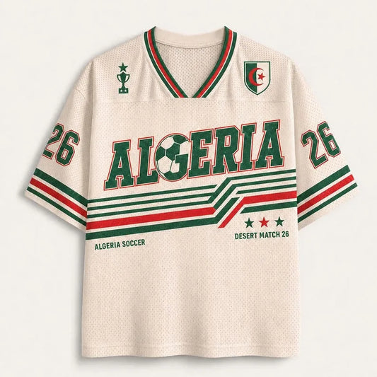 Custom Algeria Soccer Jersey