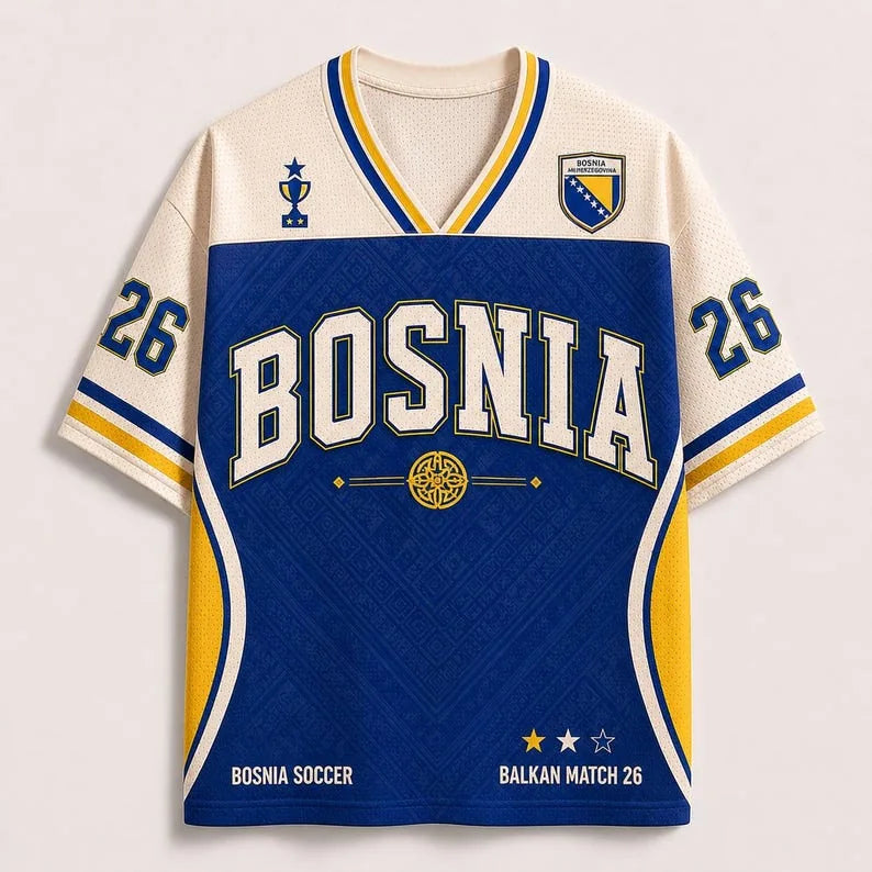 Custom Bosnia Soccer Jersey