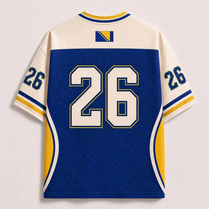 Custom Bosnia Soccer Jersey