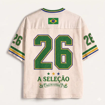 Custom Brazil Soccer Jersey
