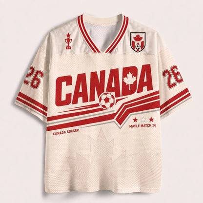 Custom Canada Soccer Jersey