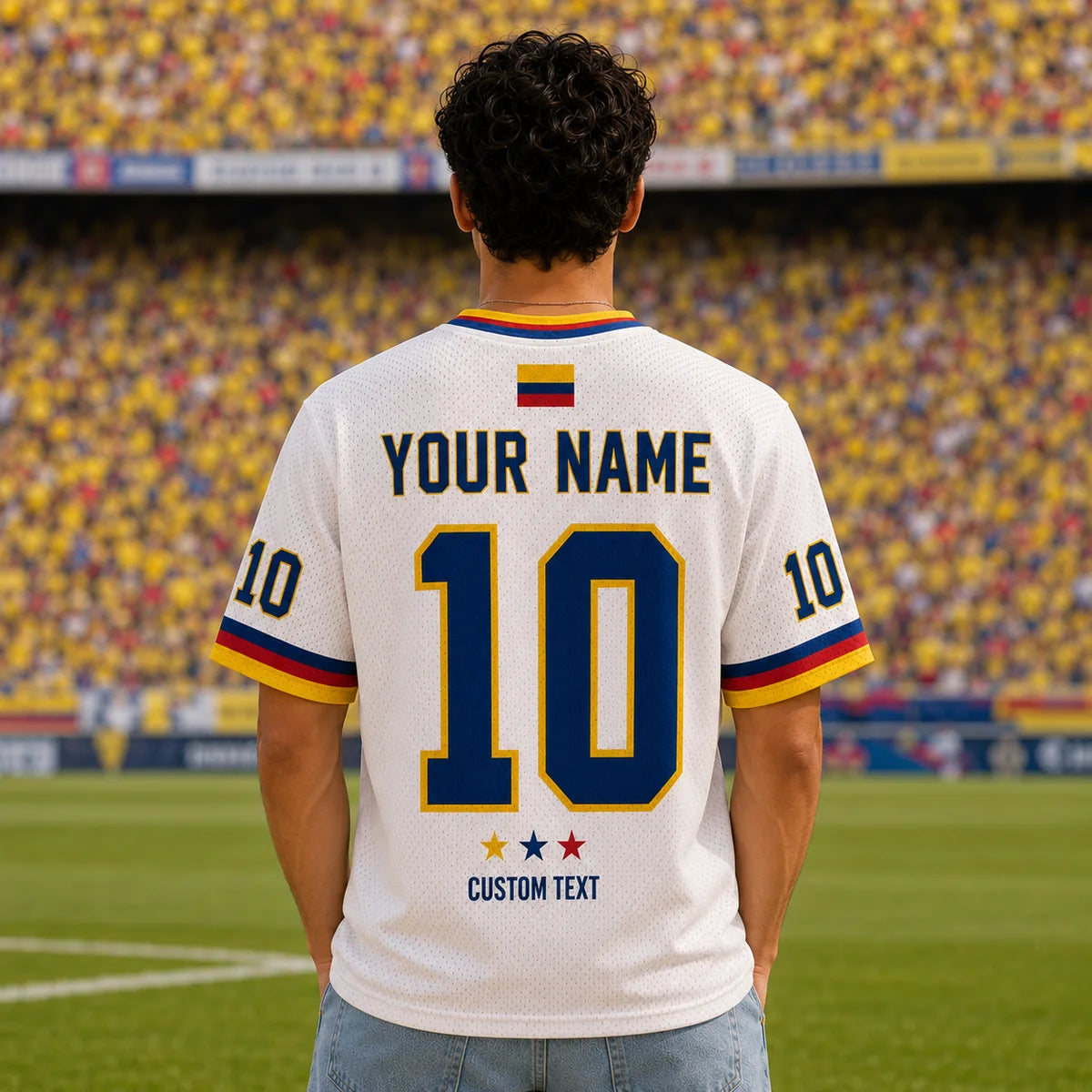 Custom Colombia Soccer Jersey Shirt