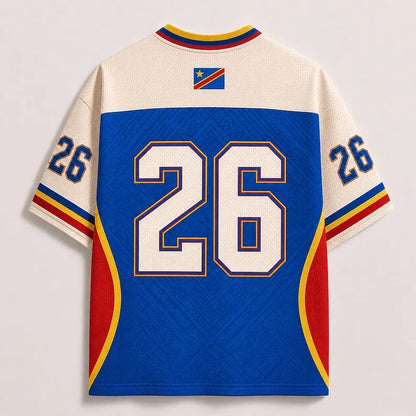 Custom DR Congo Soccer Jersey