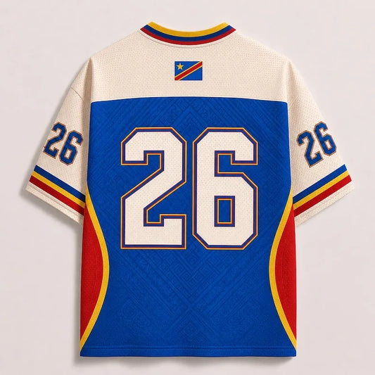 Custom DR Congo Soccer Jersey
