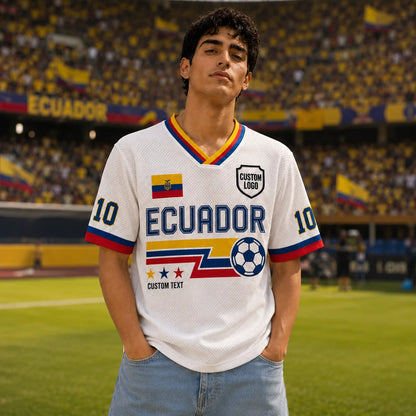 Custom Ecuador Soccer Jersey Shirt