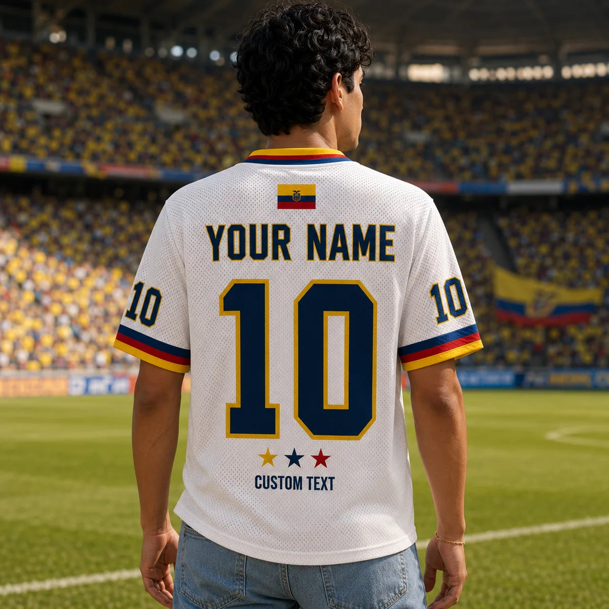 Custom Ecuador Soccer Jersey Shirt