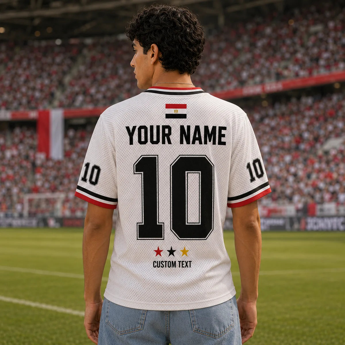 Custom Egypt Soccer Jersey Shirt