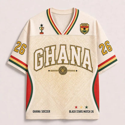 Custom Ghana Soccer Jersey