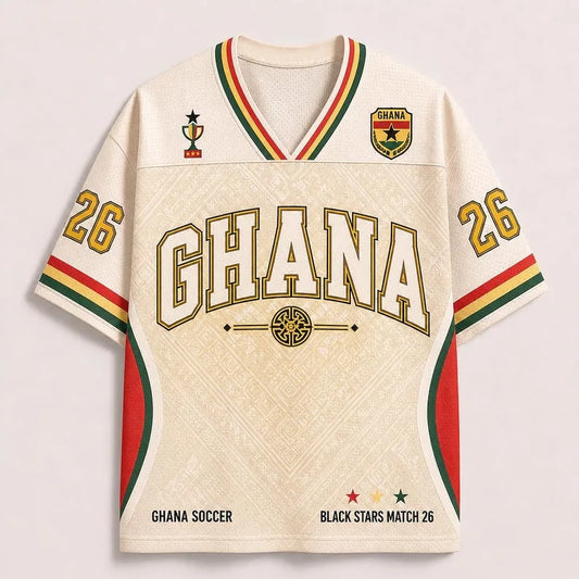 Custom Ghana Soccer Jersey