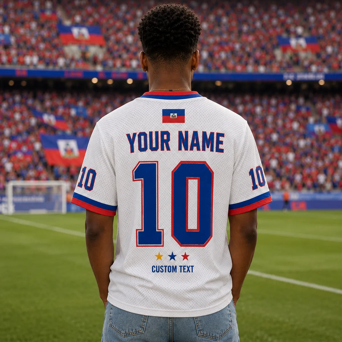 Custom Haiti Soccer Jersey Shirt