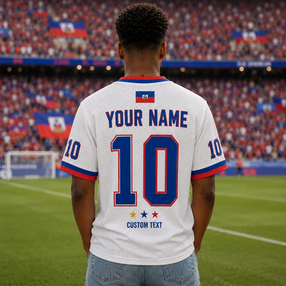 Custom Haiti Soccer Jersey Shirt
