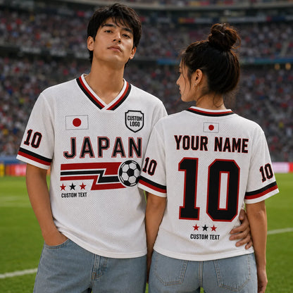 Custom Japan Soccer Jersey Shirt