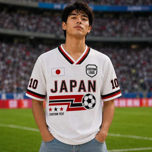 Custom Japan Soccer Jersey Shirt