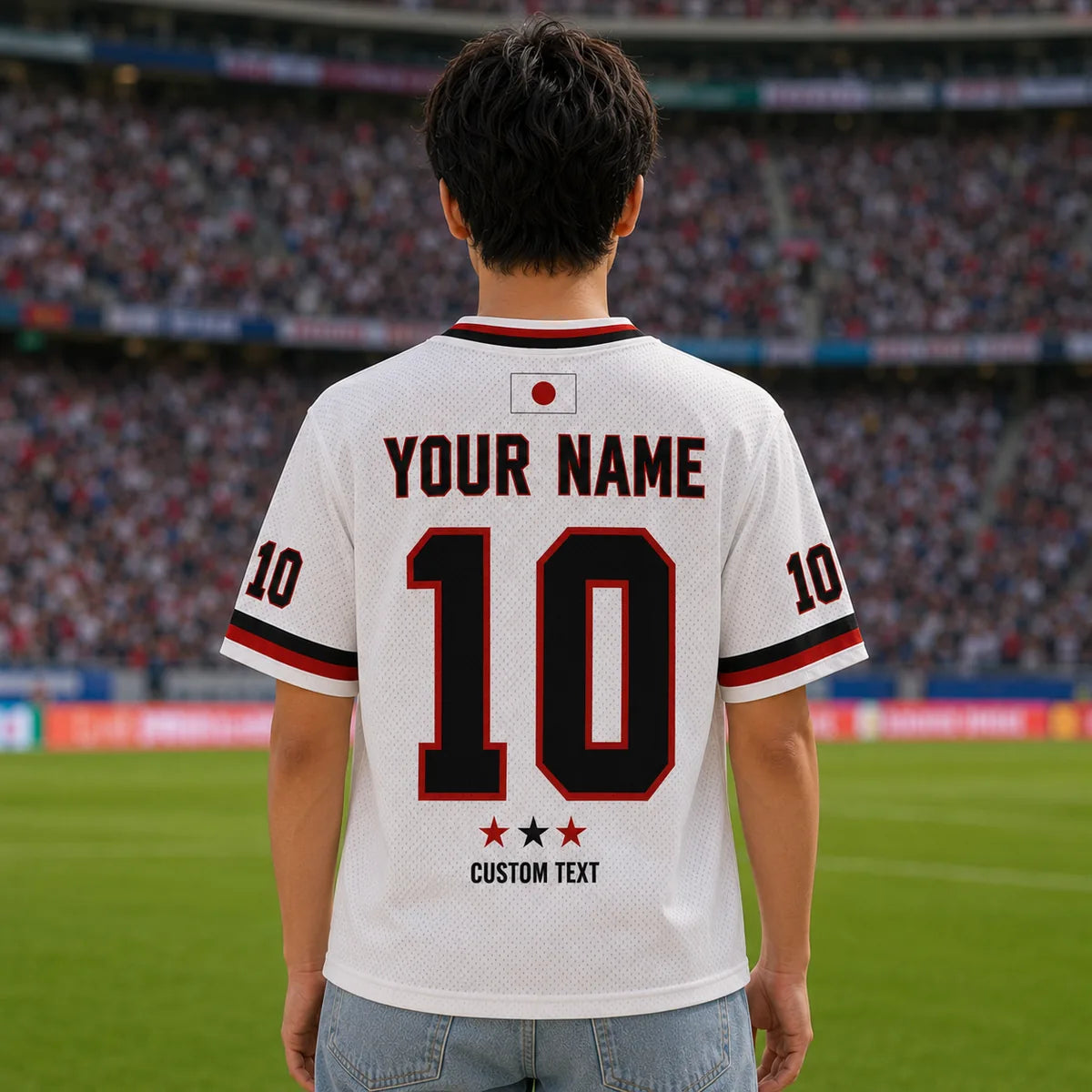 Custom Japan Soccer Jersey Shirt