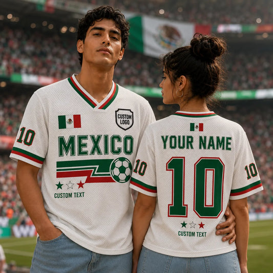 Custom Mexico Soccer Jersey Shirt