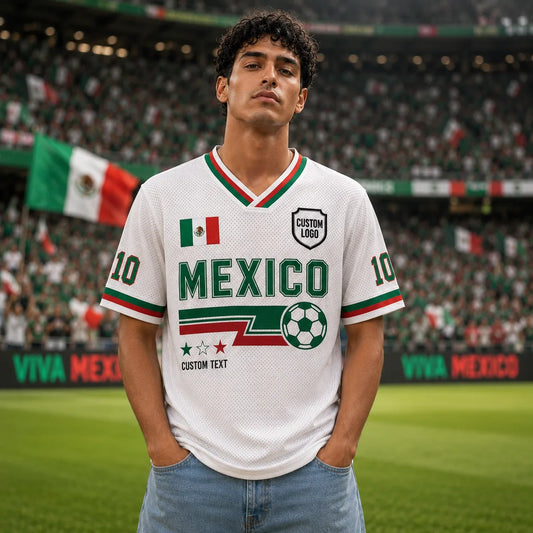 Custom Mexico Soccer Jersey Shirt