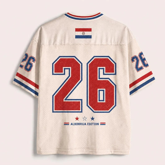 Custom Paraguay Soccer Jersey