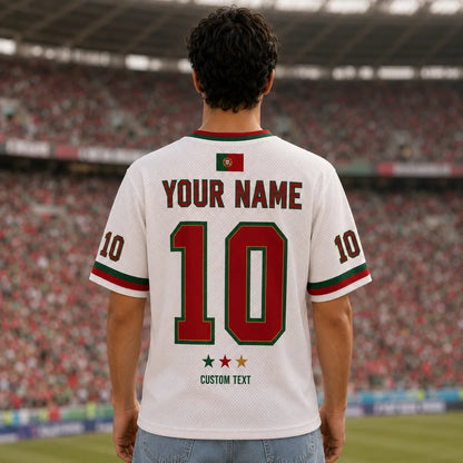 Custom Portugal Soccer Jersey Shirt