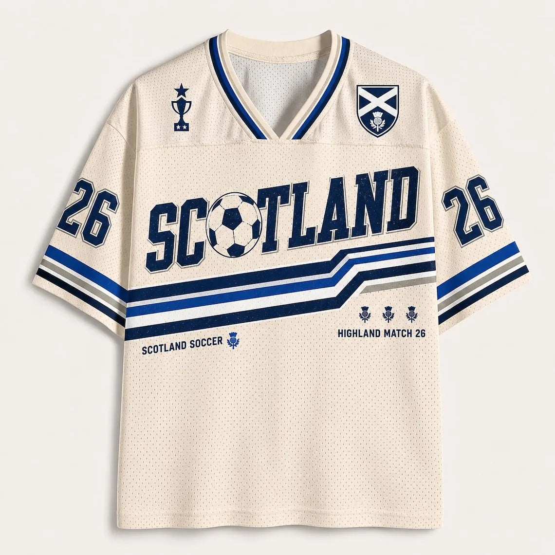 Custom Scotland Soccer Jersey
