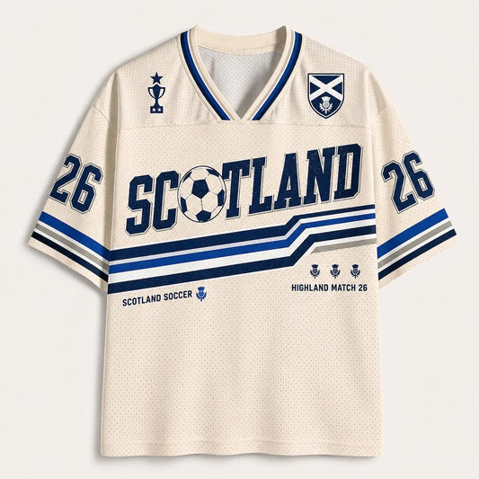 Custom Scotland Soccer Jersey