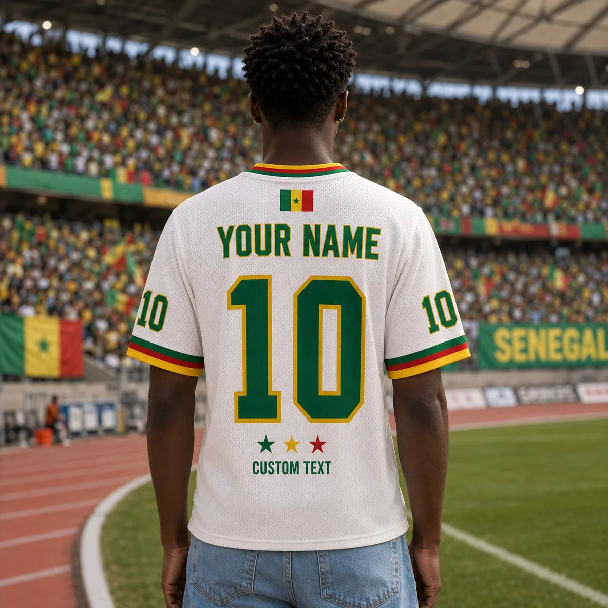 Custom Senegal Soccer Jersey Shirt