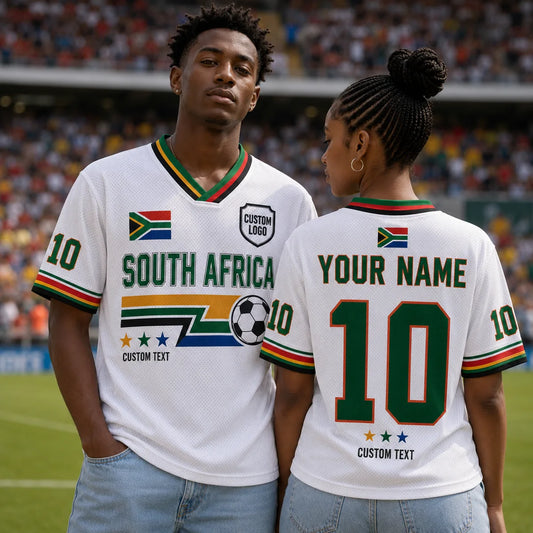Custom South Africa Soccer Jersey Shirt