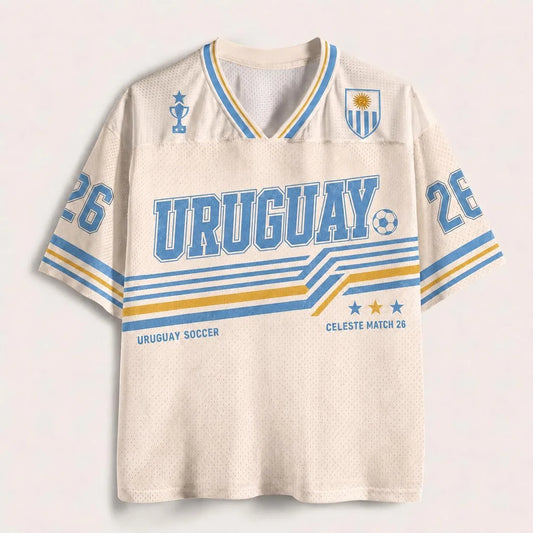 Custom Uruguay Soccer Jersey