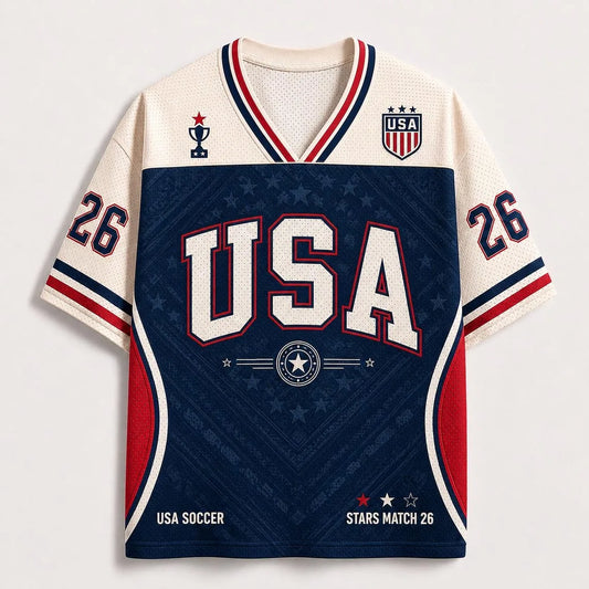 Custom USA Soccer Jersey