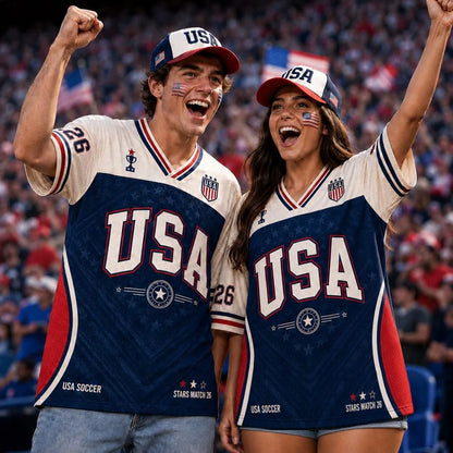 Custom USA Soccer Jersey
