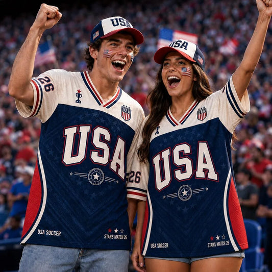 Custom USA Soccer Jersey