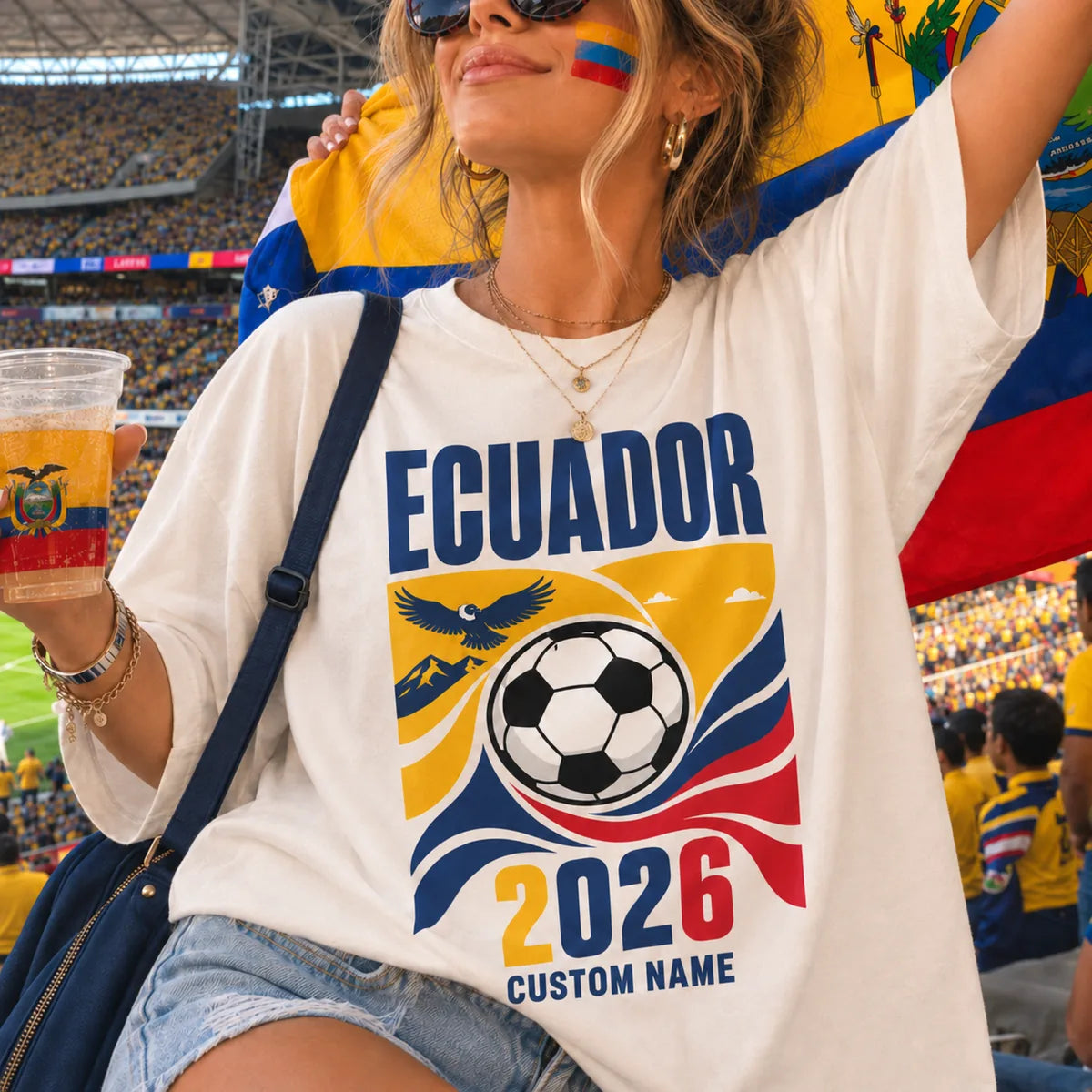 Ecuador 2026 Soccer Fan T-Shirt