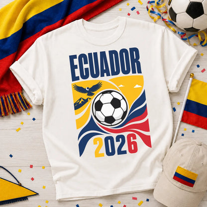 Ecuador 2026 Soccer Fan T-Shirt