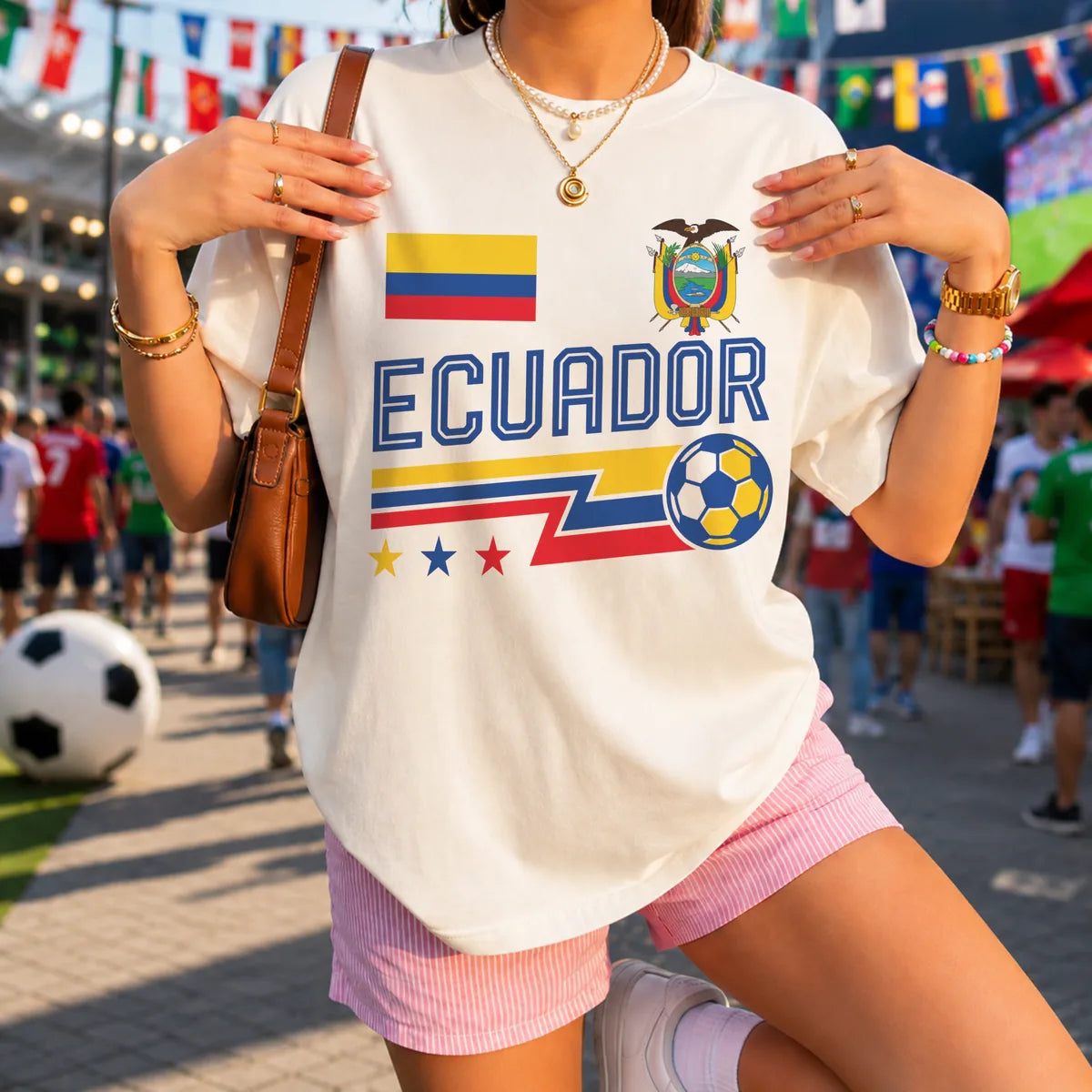 Ecuador Soccer Fan 2026 T-Shirt