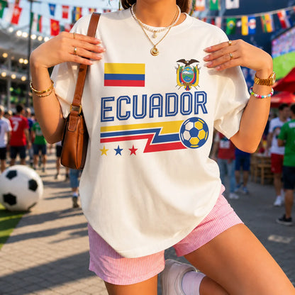 Ecuador Soccer Fan 2026 T-Shirt