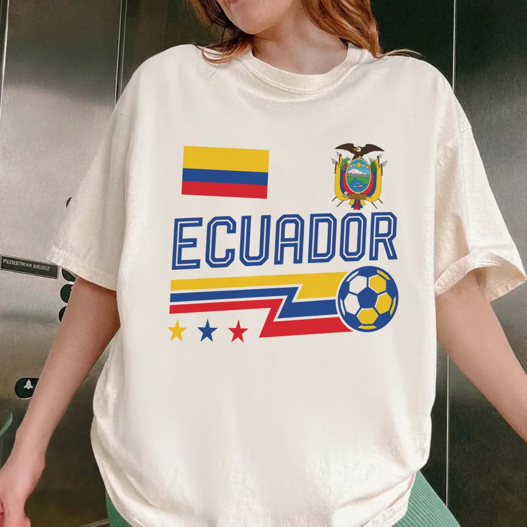 Ecuador Soccer Fan 2026 T-Shirt