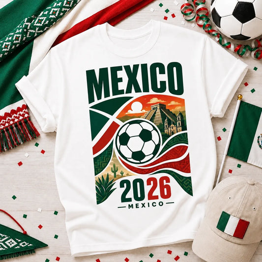 Mexico Soccer 2026 T-Shirt