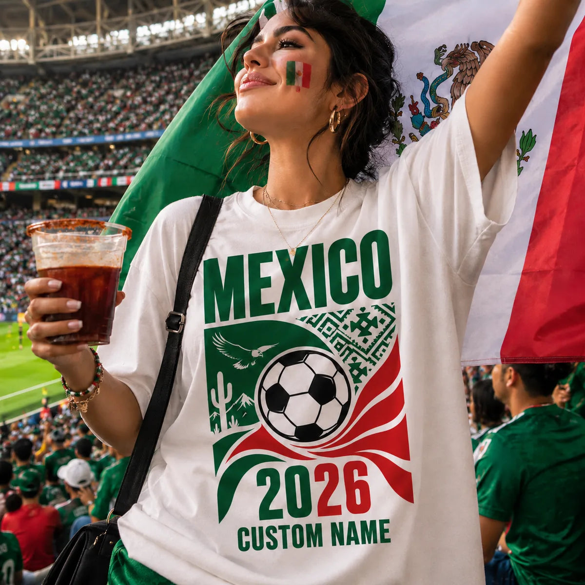 Mexico Soccer Fan 2026 T-Shirt