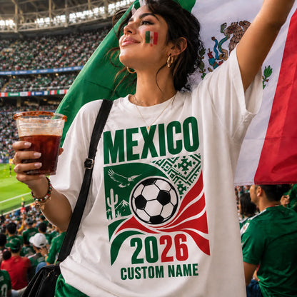 Mexico Soccer Fan 2026 T-Shirt