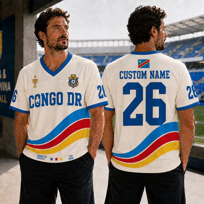 Personalized Congo DR Soccer Jersey