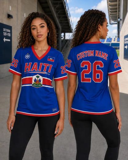 Personalized Haiti Soccer Jersey